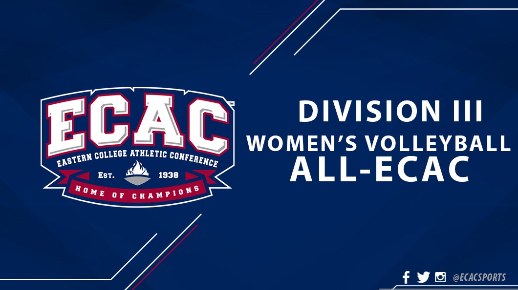 ECAC Announces 2025 Division III Women's Volleyball All-ECAC and Major Awards
